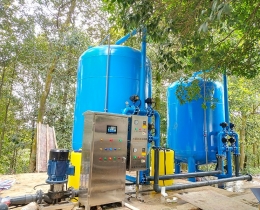 50噸大王灘湖水凈化設(shè)備