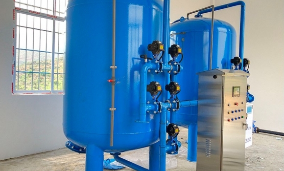 農(nóng)村人飲-處理量每小時40噸解決河水凈化過濾